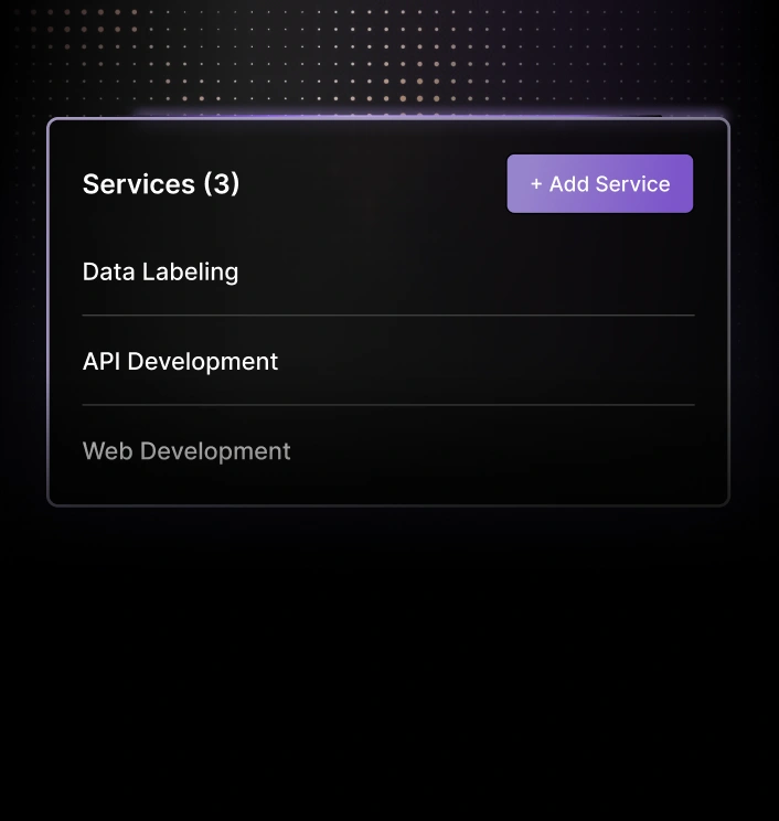 Services Interface